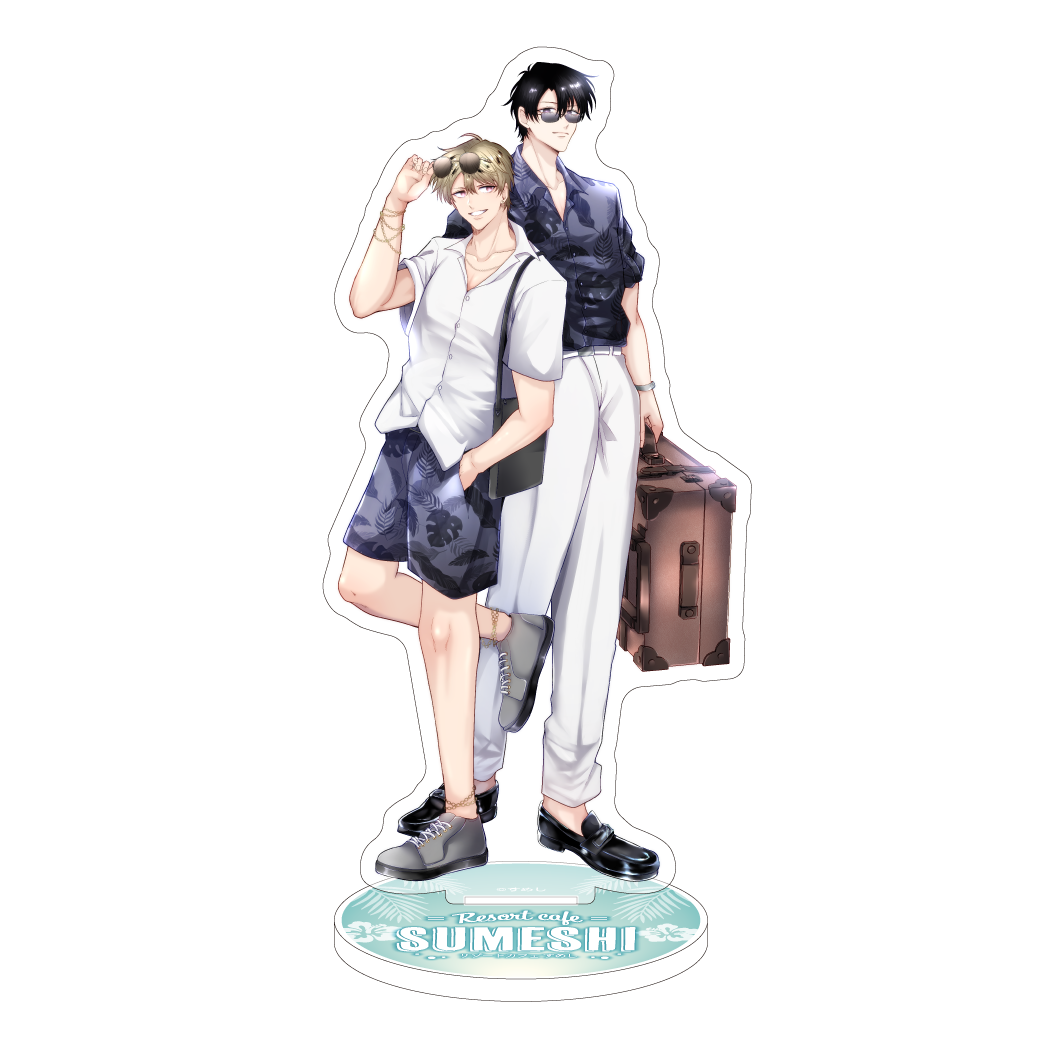Resort Cafe SUMESHI】アクリルスタンド（ハマるとヤバい男）
