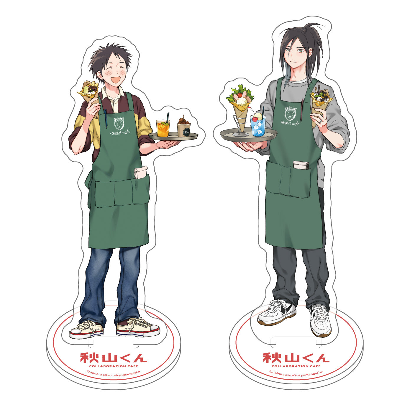 秋山くんコラボレーションカフェ】アクリルスタンドセット