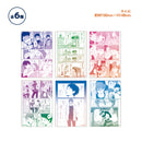 【滅法矢鱈と弱気にキスカフェ】トレーディングクリアカード（全6種）