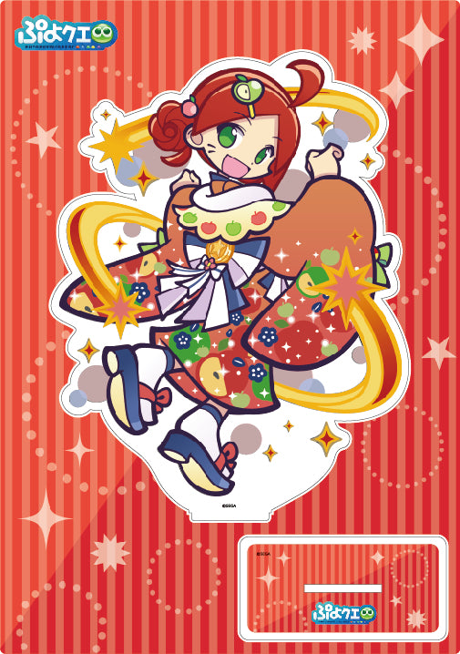 ★受注商品★【ぷよクエカフェ2025】BIGアクリルスタンド（りんご）※7月中旬発送予定※他商品との同時購入不可