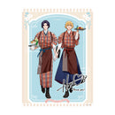 ★受注商品★【B＋LIBRARYコラボカフェVol.4】キャンバスアートF4③運命の番がお前だなんて