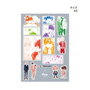 【B＋LIBRARYコラボカフェVol.3】ステッカーシート①スモーキーネクター