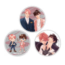 【B＋LIBRARYコラボカフェVol.3】アクリルコースター（トレーディング）①スモーキーネクター