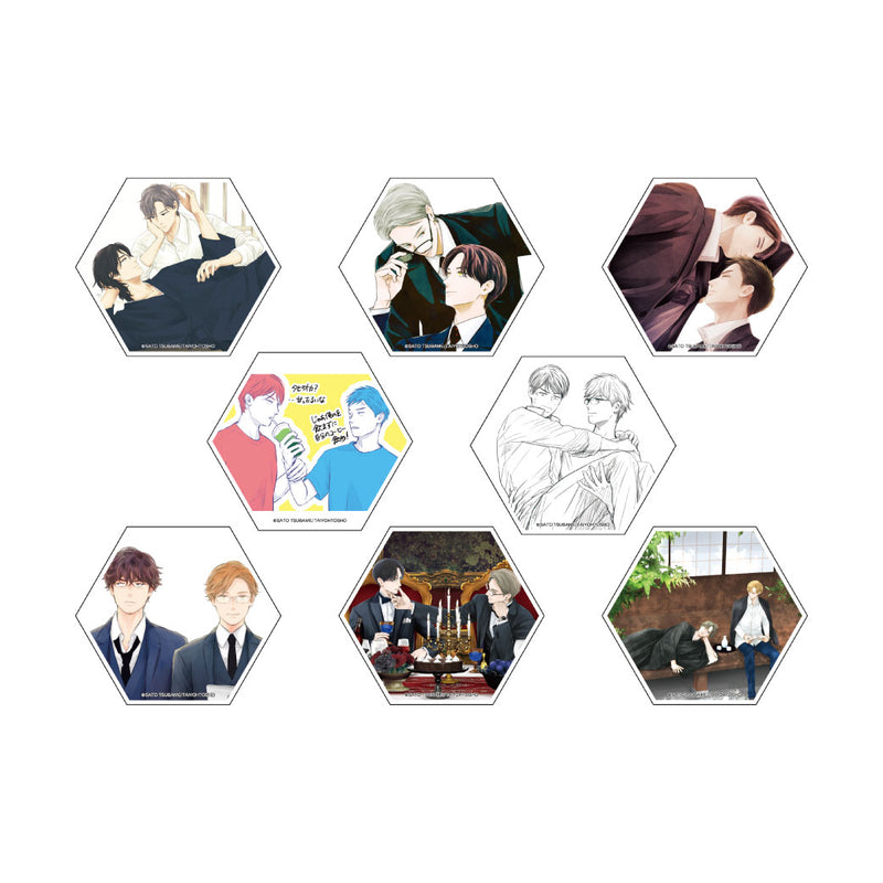 同級生シリーズ、Sweet  カフェ、クリアアクリルコースター、全8種類 CAFE SWALLOW】トレーディングアクリルコースター(全8種)