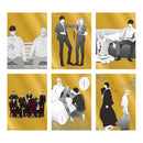 【CAFE SWALLOW】箔押しトレーディングイラストカード(全12種)