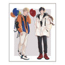 ★受注商品★【「キューピッドに落雷」おさんぽカフェ】キャンバスアート