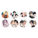 【「キューピッドに落雷」おさんぽカフェ】トレーディングアクリルコースター