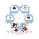 【「キューピッドに落雷」おさんぽカフェ】アクリルジオラマ