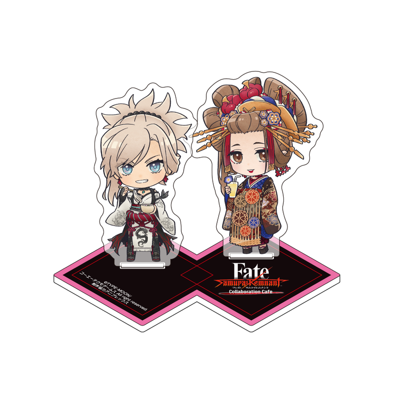 【Fate/Samurai Remnant Collaboration Cafe】アクリルスタンドセット⑦高尾太夫＆バーサーカー