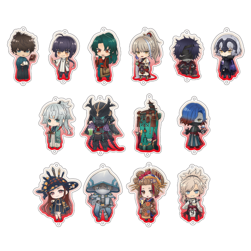 【Fate/Samurai Remnant Collaboration Cafe】トレーディングつながるアクリルチャーム（単品）