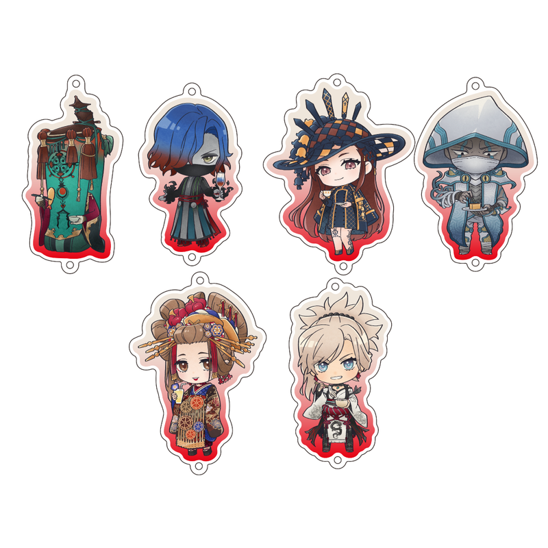 【Fate/Samurai Remnant Collaboration Cafe】トレーディングつながるアクリルチャーム（単品）