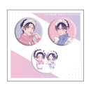 【ふたりあそび Collaboration Cafe】マット缶バッジセット