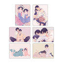 【ふたりあそび Collaboration Cafe】トレーディングクリアカード(全6種)