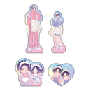 【ふたりあそび Collaboration Cafe】オーロラステッカーセット