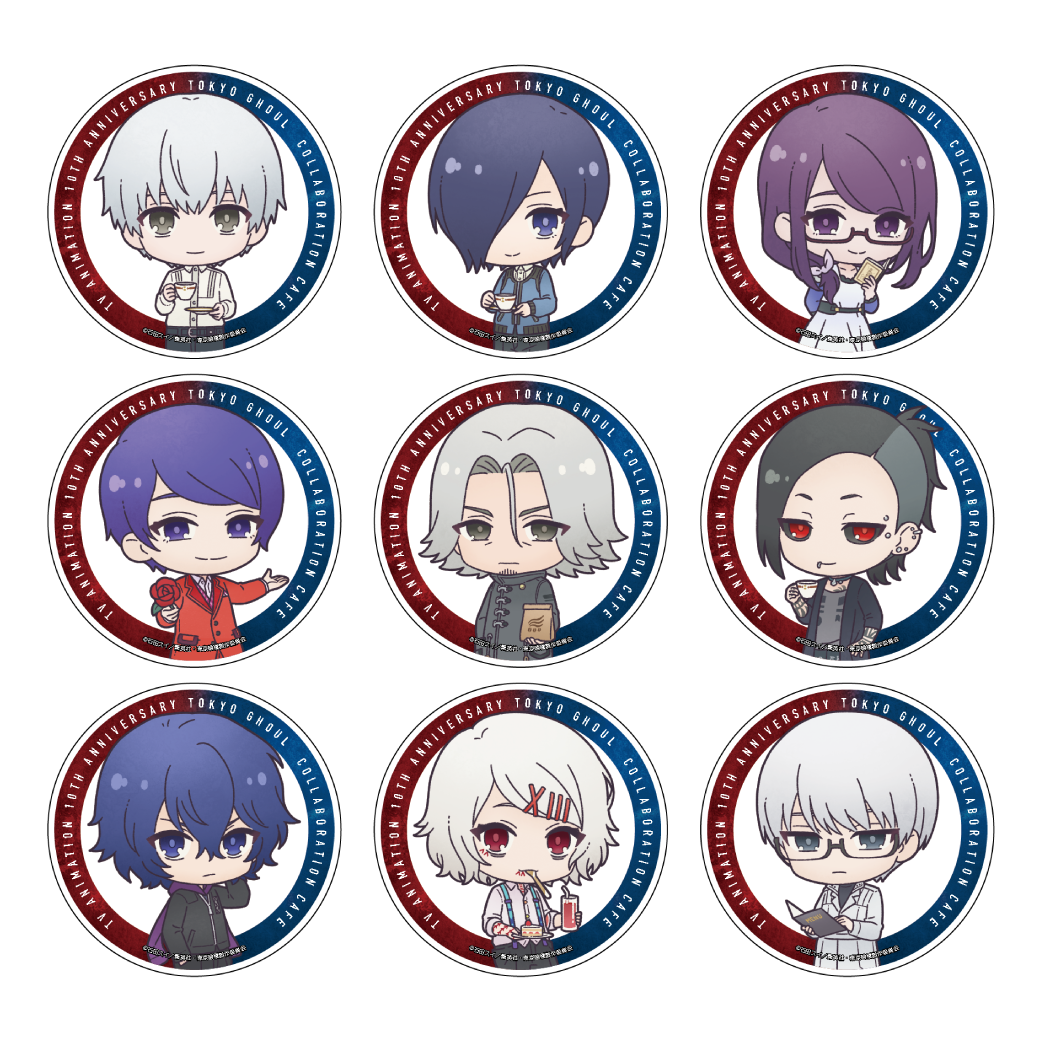 東京喰種 缶バッジ ラバーストラップ ⭐︎ 金木 研 ⭐︎ ジョイポリス アニカフェ 東京ジョイポリス على X: 