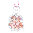 【よふかしパジャマパーティー Collaboration Cafe】アクリルキーホルダー（さんかくトワイライト）