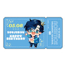 【HANAMARU CAFE】【耳コロファンミーティング】トレーディングチケット風ステッカー（全３種）