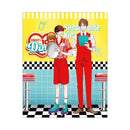 ★受注商品★2024年2月より順次配送予定【HINAKO’S 10th Diner】キャンバスアート　B.志津&碧　※配送代込