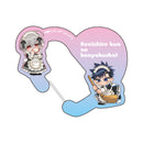 【剣一郞くんの婚約者！Collaboration Cafe】アクリルハートカラビナ