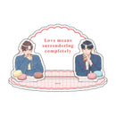 【「恋をするならひれ伏して」Collaboration Cafe】アクリルフレームスタンド