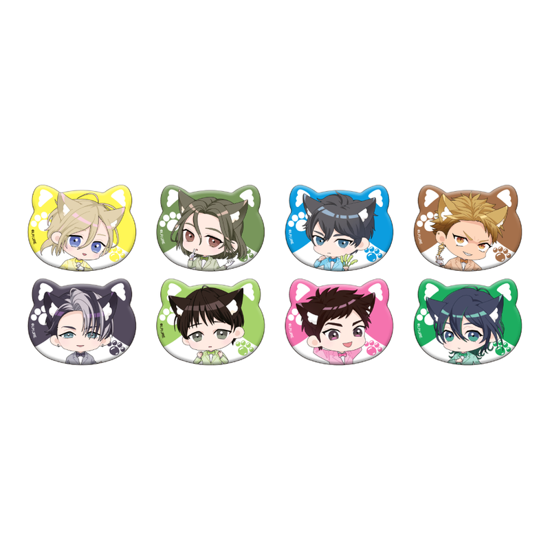 らっち猫カフェ】トレーディング猫缶バッジA らっち猫カフェ】トレーディング猫缶バッジA