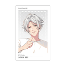 【らっち猫カフェ】ミニフォト風カード（綜馬 礼）