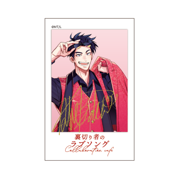 ユーモアイラスト　切り貼り絵　「カフェデート」額付 アート額絵 ゴッホ F6サイズ 夜のカフェテラス - リベルタヴィラ