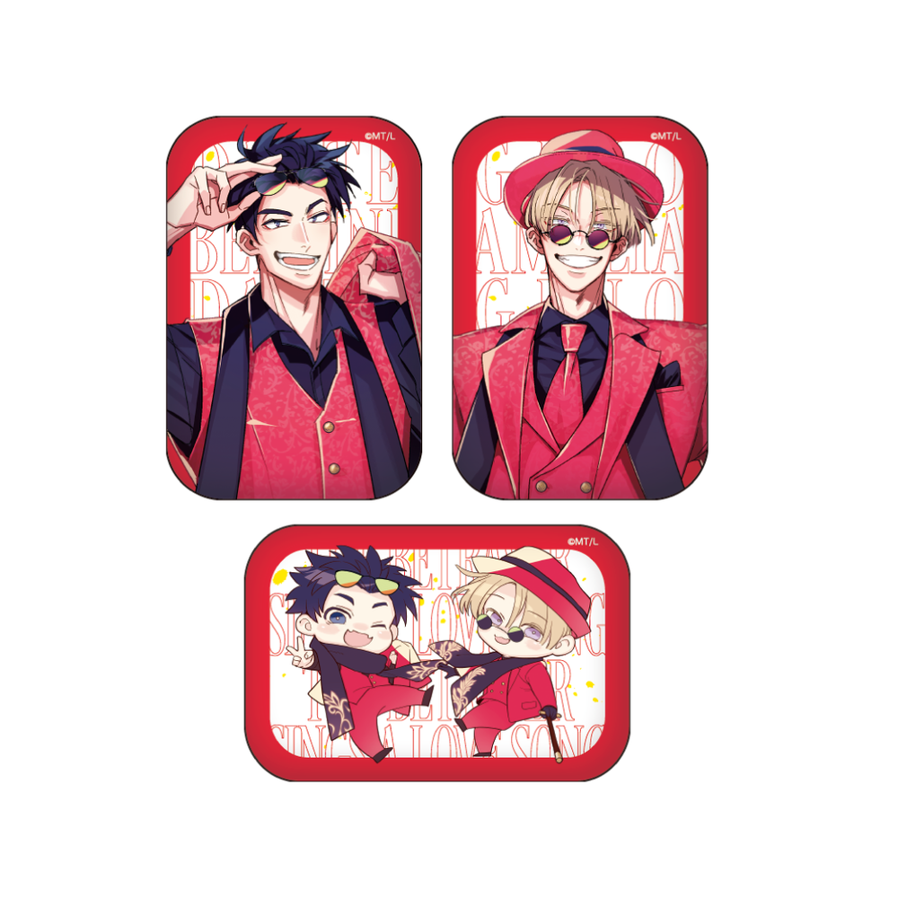 【SDVX】 トレーディングスクエア缶バッジ 裏切り者のラブソング Collaboration Cafe】トレーディングスクエア缶