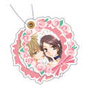 【藤原ヒロ画業20周年「会長はメイド様！」Collaboration Cafe】トレーディング花束風アクリルキーホルダー（単品）(全6種)