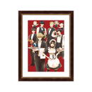 ★受注商品★【藤原ヒロ画業20周年「会長はメイド様！」Collaboration Cafe】①B4複製原画「おかえりなさいませご主人様」コラボカフェ描き下ろしキービジュアル