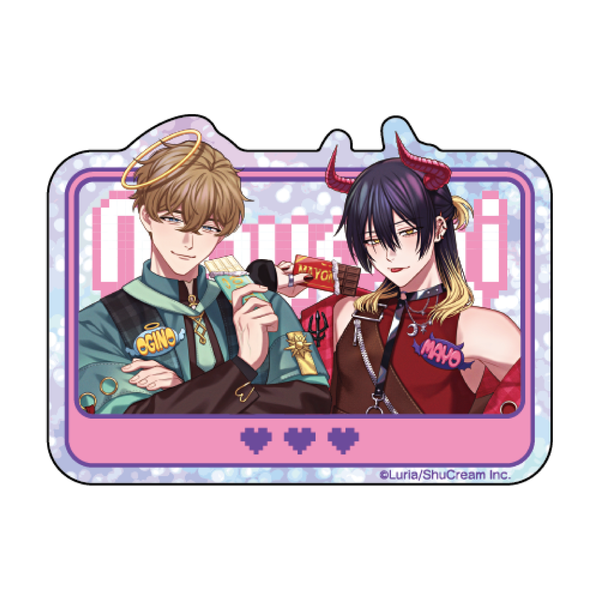 Midnight Sweets 真夜中の俺を見て コラボカフェ】ホログラムステッカーA