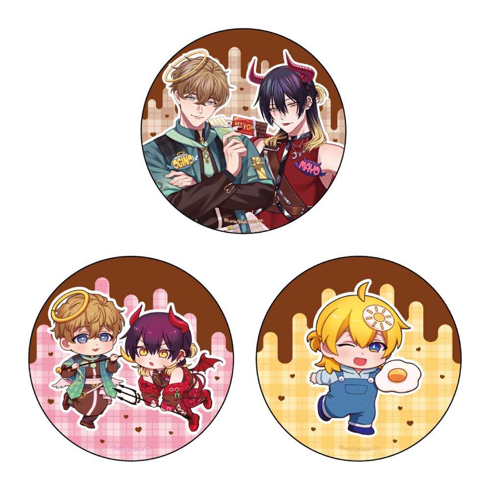 鬼と天国 emocafe アクリルコースター 2枚セット BL エモカフェ 鬼と天国 emocafe アクリルコースター 2枚セット BL エモカフェ