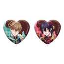 【Midnight Sweets 真夜中の俺を見て コラボカフェ】トレーディングハート缶バッジ＜全5種＞