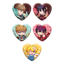 【Midnight Sweets 真夜中の俺を見て コラボカフェ】トレーディングハート缶バッジ＜全5種＞