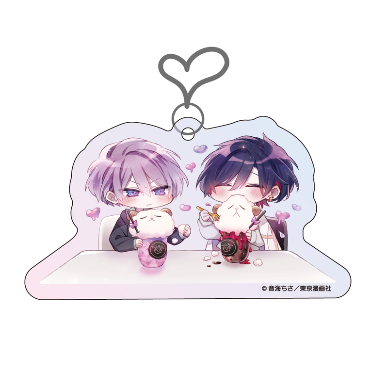 未熟な僕は支配を乞う」Collaboration Cafe】ラメアクリルキーホルダー 未熟な僕は支配を乞う」Collaboration Cafe】ラメアクリルキーホルダー