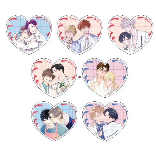 【moment × ameiro 10th Anniversary - Memories in Bloom @emocafe -】トレーディングアクリルコースターB(全7種)