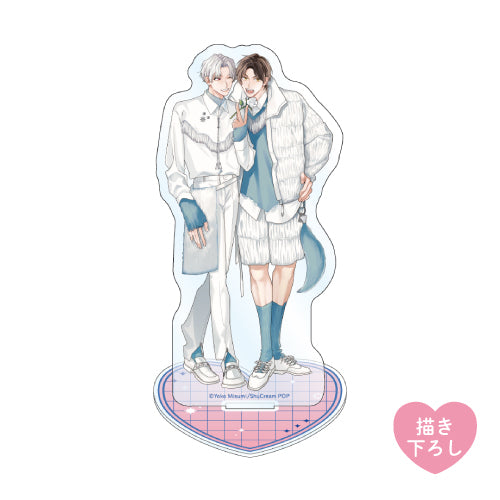 【moment × ameiro 10th Anniversary - Memories in Bloom @emocafe -】アクリルスタンド(三栖よこ)