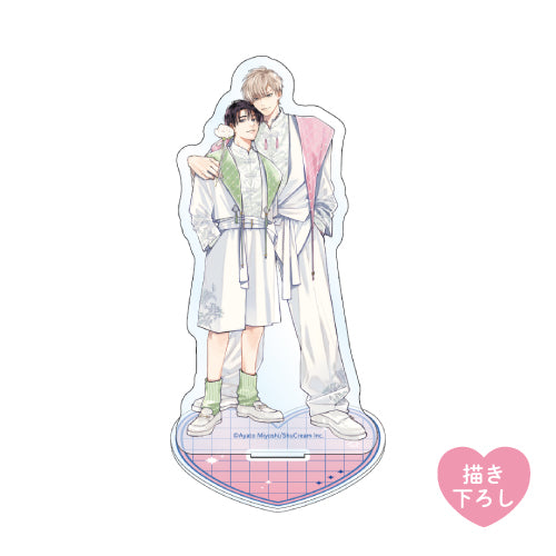 【moment × ameiro 10th Anniversary - Memories in Bloom @emocafe -】アクリルスタンド(みよしあやと)