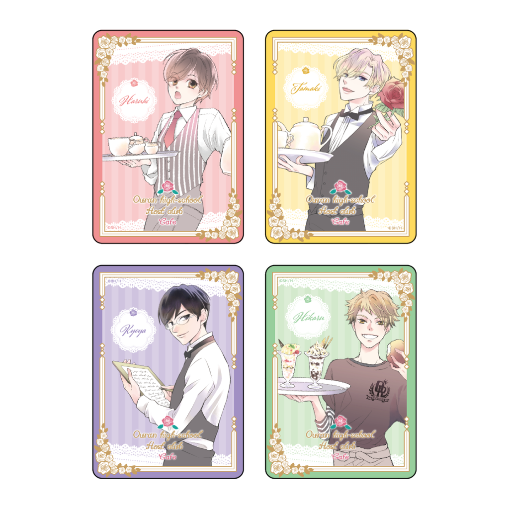 桜蘭高校ホスト部トレーディングミニクリアカード全24種. コンプリート 桜蘭高校ホスト部トレーディングミニクリアカード全24種. コンプリート