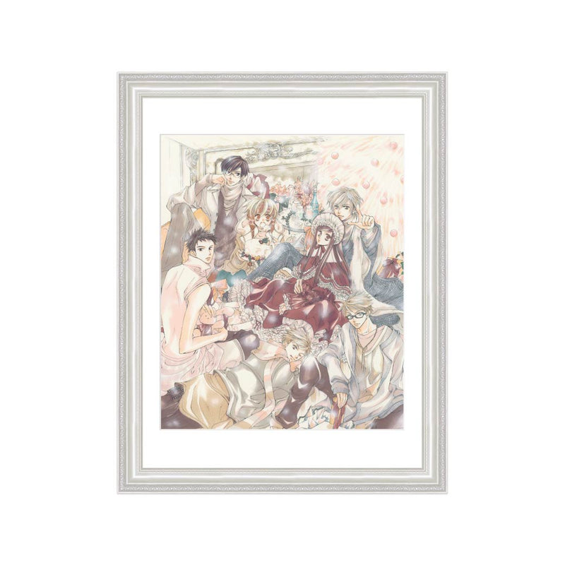 ★受注商品★【桜蘭高校ホスト部コラボレーションカフェ】複製原画⑤2004年LaLa1月号ふろくカレンダー（B4）