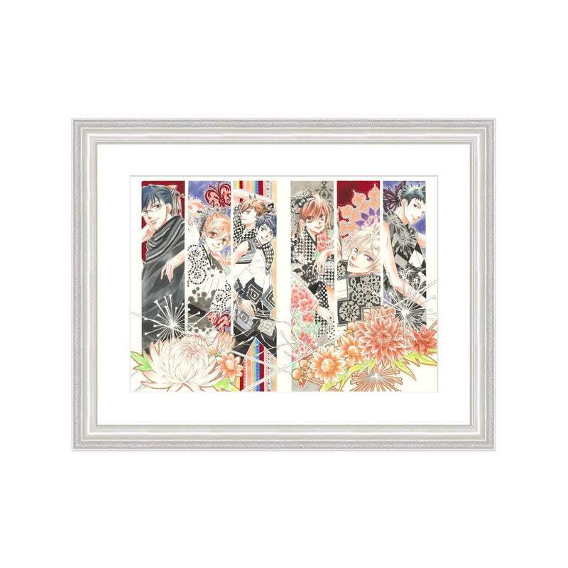 ★受注商品★【桜蘭高校ホスト部コラボレーションカフェ】複製原画⑧2010年LaLa9月号センターカラー（B4）