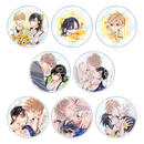 【「シュガースカルとディープキス」Collaboration Cafe】トレーディングアクリルコースター(全8種)