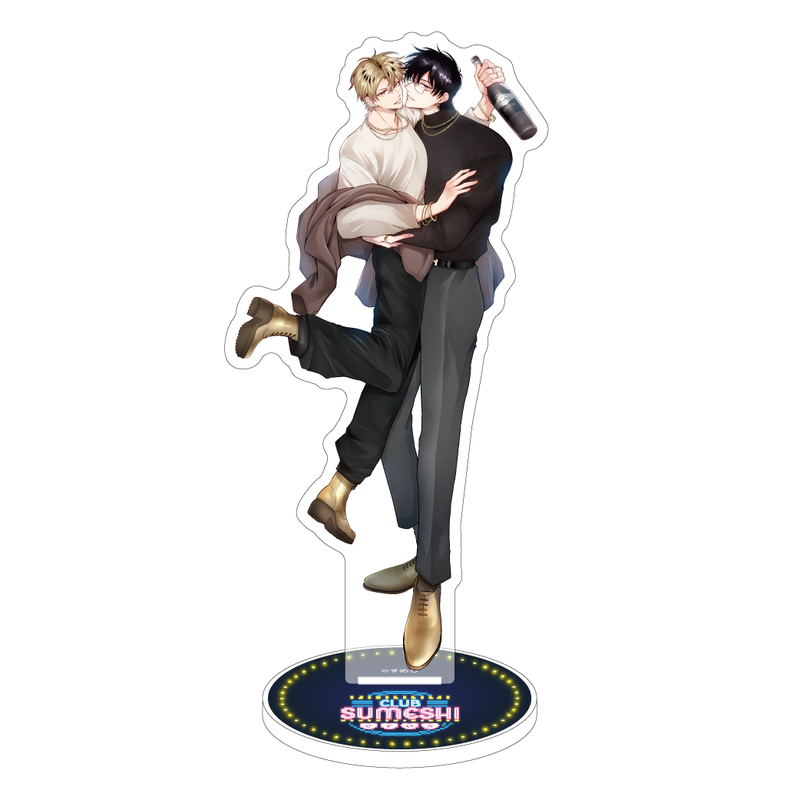 【CLUB SUMESHI eros】アクリルスタンドセット（ハマるとヤバい男）