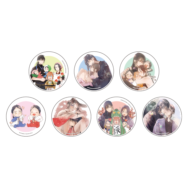 【「鷹神様と憐れな生贄」コラボレーションカフェ】トレーディングアクリルコースター(全7種)