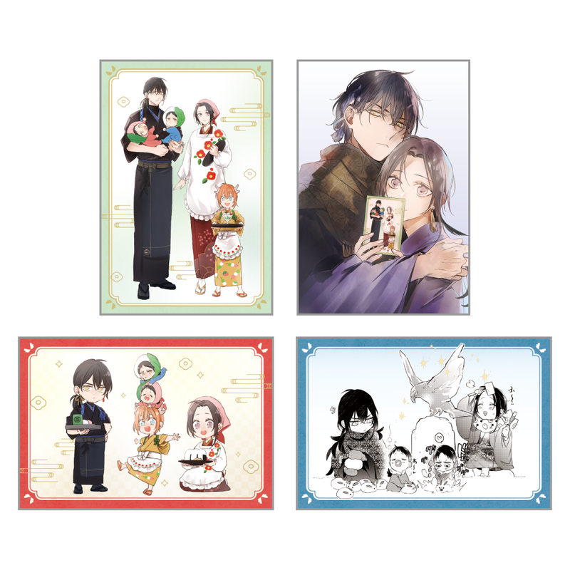 【「鷹神様と憐れな生贄」コラボレーションカフェ】ポストカードセット