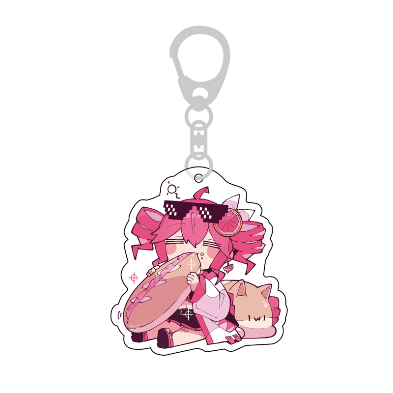 【重音テト コラボカフェ Teto! Teto! TropiPop! in emo cafe】アクリルキーホルダー(B.原宿)