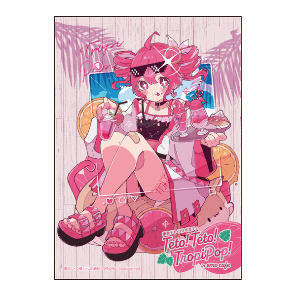 重音テト コラボカフェ Teto! Teto! TropiPop! in emo cafe】アクリル