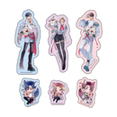 【「つよがりオメガは僕らの番」コラボレーションカフェ】ステッカーセット