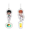 【幽☆遊☆白書カフェ】トレーディングゆらゆらアクリルキーホルダー