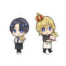 【B＋LIBRARYコラボカフェ】アクリルキーホルダー(2個セット)　③アイドル様がリア恋するな